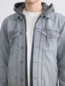 Standart Kal?p Erkek Jean Ceket