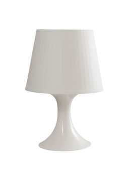 Лампа настольная RISALUX 1340001, E14, 15 Вт, белая, 19.5×28 см