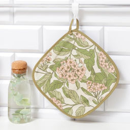 Прихватка «Этель» Spring garden 19×19 см,100% хлопок, саржа 190 г/м²