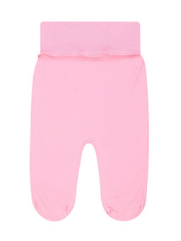 Комплект ясельный розовый зайки