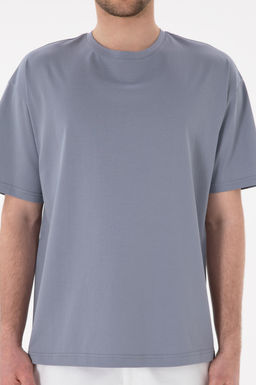 Erkek Comfort Fit Bisiklet Yaka Mavi Merserize Basic Ti__rt Sepette S_rpriz _ndirim - U.s. polo assn фото 7