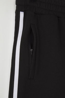 TRENDYOL MAN Siyah Regular/Normal Kesim Seritli Fermuar Cepli Sort & Bermuda TMNSS25SR00023 - Trendyolmilla фото 6