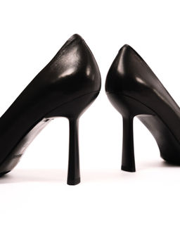 Туфли кожаные черные на кожаной подкладке (Новый год)