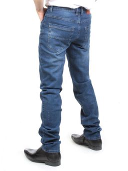 PY21-69 DARK BLUE Джинсы мужские HONG TU - Фабричный китай фото 5