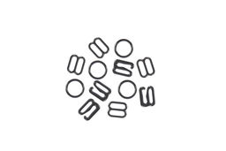 BLITZ CRR-10 набор фурнитуры металл 10 мм 5 х 12 шт 13 темно-серый