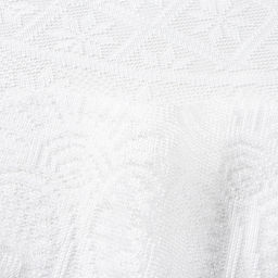 Скатерть «Доляна. Ажур», белая, d=180±5 см, 100% п/э