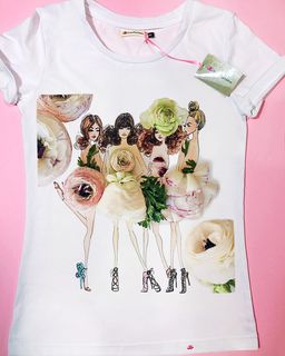 Эксклюзивная футболка Yana Pletneva упаковка плотный Zip пакет!