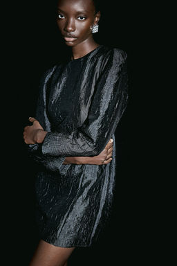 Vestido en tejido jacquard - H&m фото 3