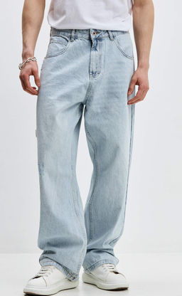 Джинсы F511-0154 l.blue - Fine joyce фото 10