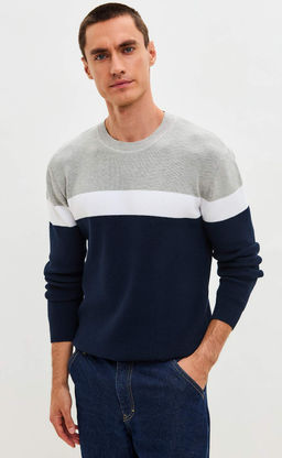 Свитер P521-1568 d.blue - Primm фото 3