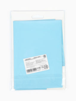 Цена за 2 шт. Воздушный шар фольгированный 39" "Бантик" цвет голубой