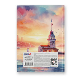 Светоч А238 Артбук (Скетчбук), глянцевая ламинация, блок белый, 7Бц, A5 100 г/м2 сшивка 104 л. 4 шт. Будь моей музой 01644  фото 19