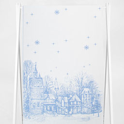 Полотенце 5с22.312ж1 Городской пейзаж(ДТЭ регата) 50х180 см