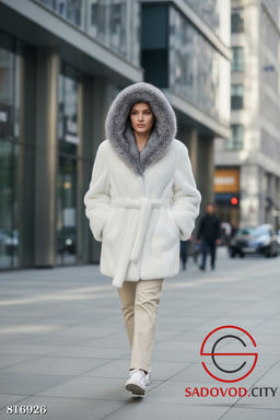 Шуба женская из искусственного меха - Bruno фото 3