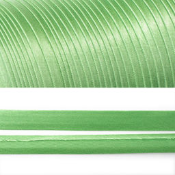 Косая бейка TBY атласная шир.15мм цв.F240 мятный уп.132 м