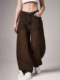 Джинсы багги