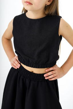 Солоха льняная с узлом, белая - Inzibe фото 4