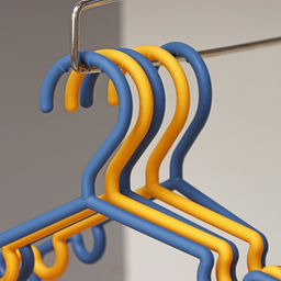 Цена за 5 шт. Плечики для одежды Доляна «Настроение», 29,5×17,5 см, цвет МИКС