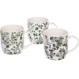 Цена за 2 шт. Кружка керамическая 350мл "Утренняя свежесть", микс 4рисунка