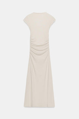 VESTIDO MIDI DRAPEADO / Arena - Zara фото 13