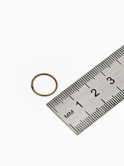 Кольцо соединительное 0.7?12 мм (набор 50 г,  440 шт.) СМ-995, бронзы