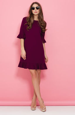 Коктейльное платье сангрия - Donna saggia фото 5