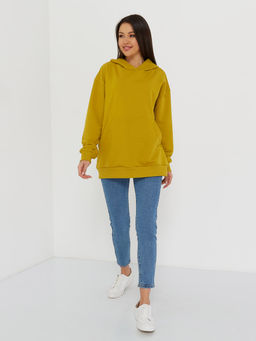 Худи женское KATHARINA KROSS KK-HK-002K-горчичный  фото 6