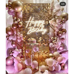 Панель с пайетками для фотозоны 30*30см индиго - Simaland фото 4