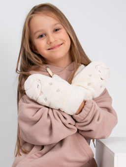 Варежки детские меховые Kim Lin