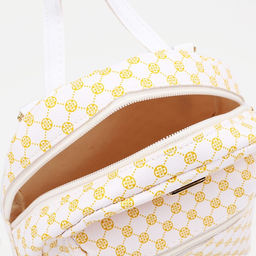 Рюкзак женский из искусственной кожи на молнии, 1 карман, цвет белый - Simaland фото 4