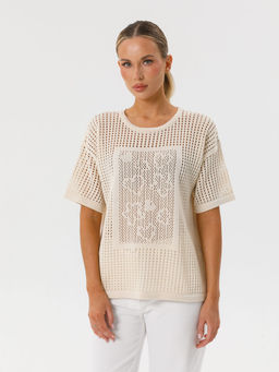 Блузка вязаная - Stilla фото 3