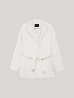 Куртка с поясом - Emka фото 6