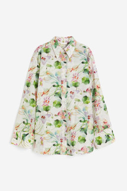 Camisa en mezcla de lyocell