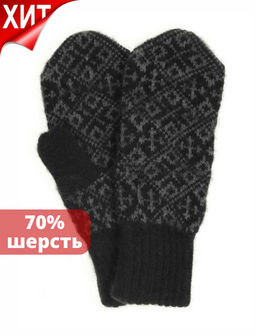 Варежки мужские Кресты ПП 4204-4