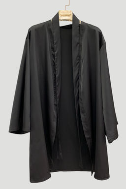 2515 ЧЕРНЫЙ ХАЛАТ - Karolina фото 2