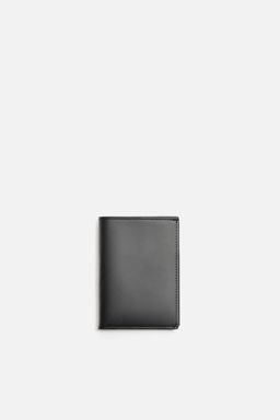 VERTICAL LEATHER CARD HOLDER