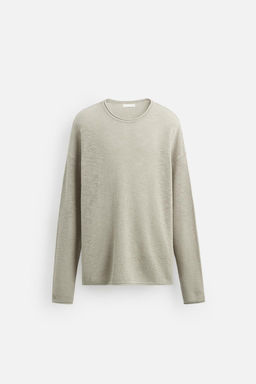 RELAXED FIT TEXTURED SWEATER - Zara фото 7