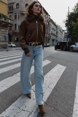 Z1975 WIDE-LEG HIGH-WAIST JEANS