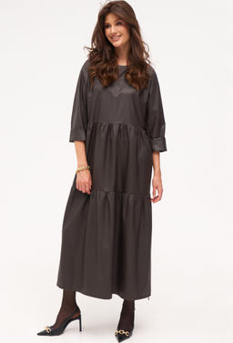 Платье KaVari 1093 коричневый  фото 9