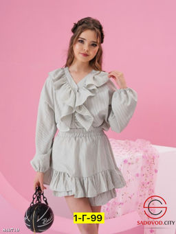 Костюм двойка (блузка и юбка) - Bruno фото 2