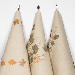 22С145-ШР+К/п.р/фкор Комплект полотенец из 3 шт 45*60 "Тыква-3" рис. 421