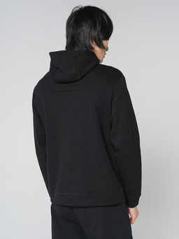 89306 Толстовка с капюшоном на молнии ЧЕРНЫЙ