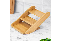 Подставка бамбуковая 3-х ярусная 26*21*13,5 см