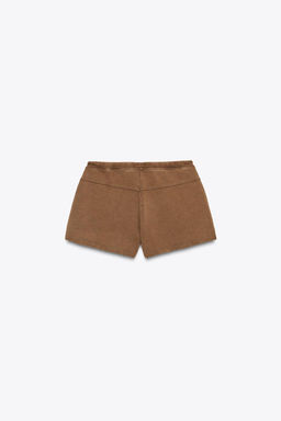 STONEWASHED SHORTS WITH STUDS - Zara фото 5