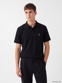 Polo Yaka Nak??l? Erkek Ti??rt