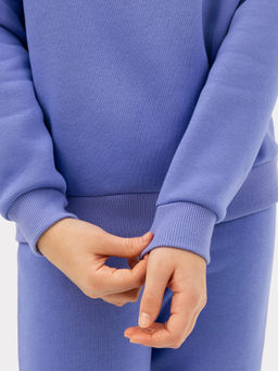 Комплект для девочек (джемпер, брюки) в фиолетовом цвете - Mark formelle фото 6