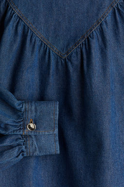 Blusa en denim - H&m фото 4