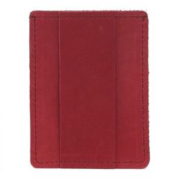 Обложка пропуск/карточка/проездной Croco-фк-1000 натуральная кожа бордо шора (1005) 218642  фото 2