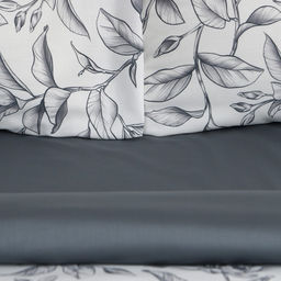 Постельное бельё Этель 1.5 сп Magnolia, 143х215 см, 150х214 см, 50х70 см -2 шт, мако-сатин 114г/м2  фото 4
