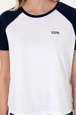 Kad_n Lacivert Bisiklet Yaka Ti__rt Sepette S_rpriz _ndirim - U.s. polo assn фото 6